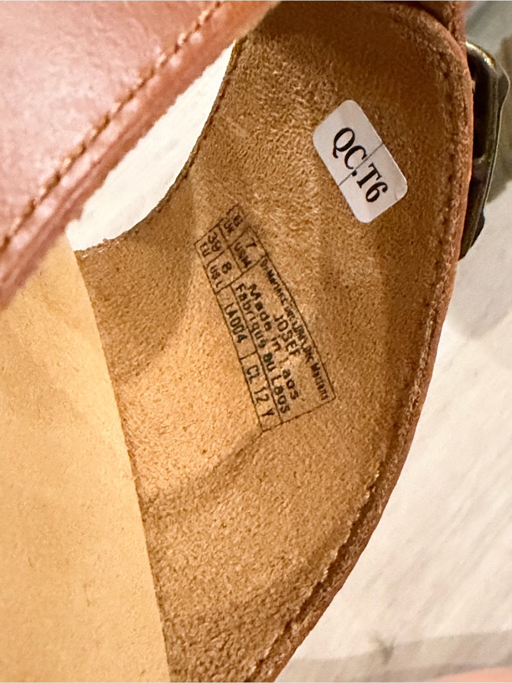 Dr.Martens Leather Buckle Slide Sandals - Picture 3 of 8